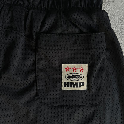 HMP MESH PANEL SHORT BLACK