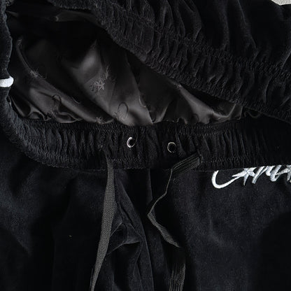 Corteiz VVS Velvet Tracksuit Black