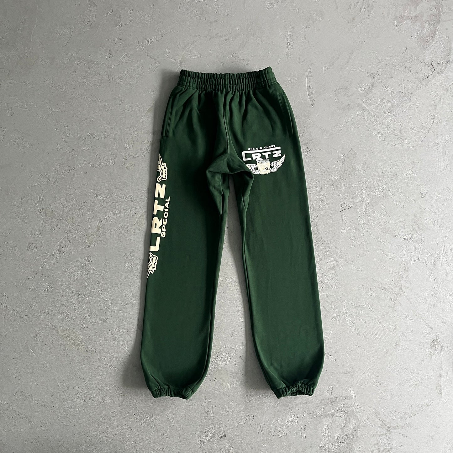 Corteiz Gasolina Tracksuit Royal Green