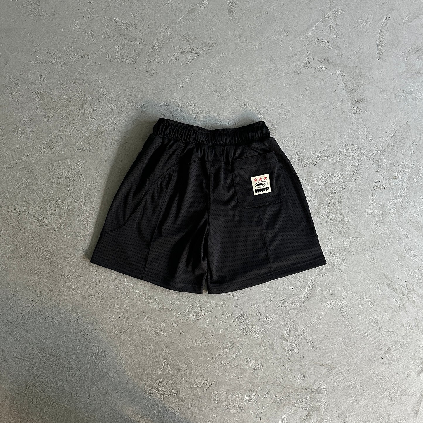 HMP MESH PANEL SHORT BLACK