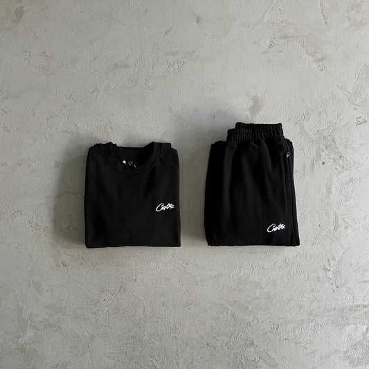 Corteiz HMP V2 Tracksuit  Black