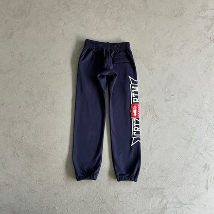 Corteiz Dipset Joggers in Navy