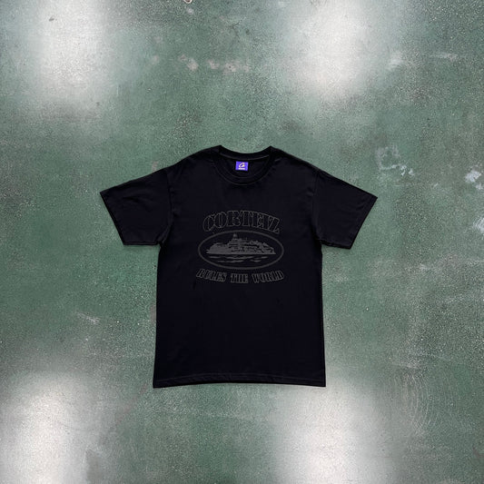 Corteiz OG Alcatraz T-Shirt Black