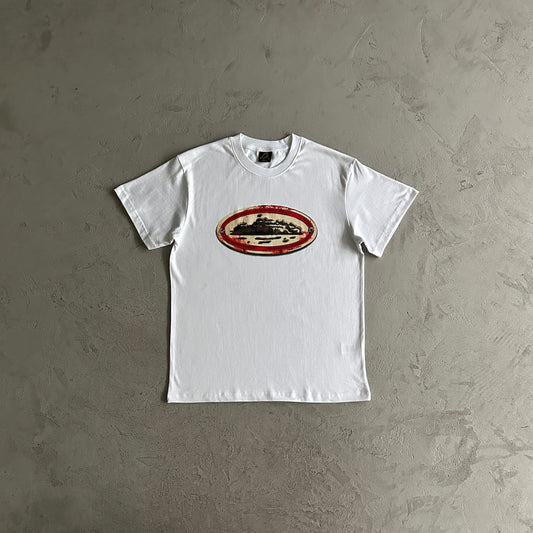 Corteiz rusty alcatraz Tee – White