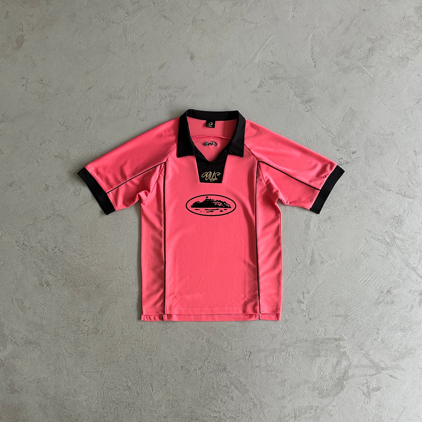 Corteiz Allstarz Football T-Shirt Pink