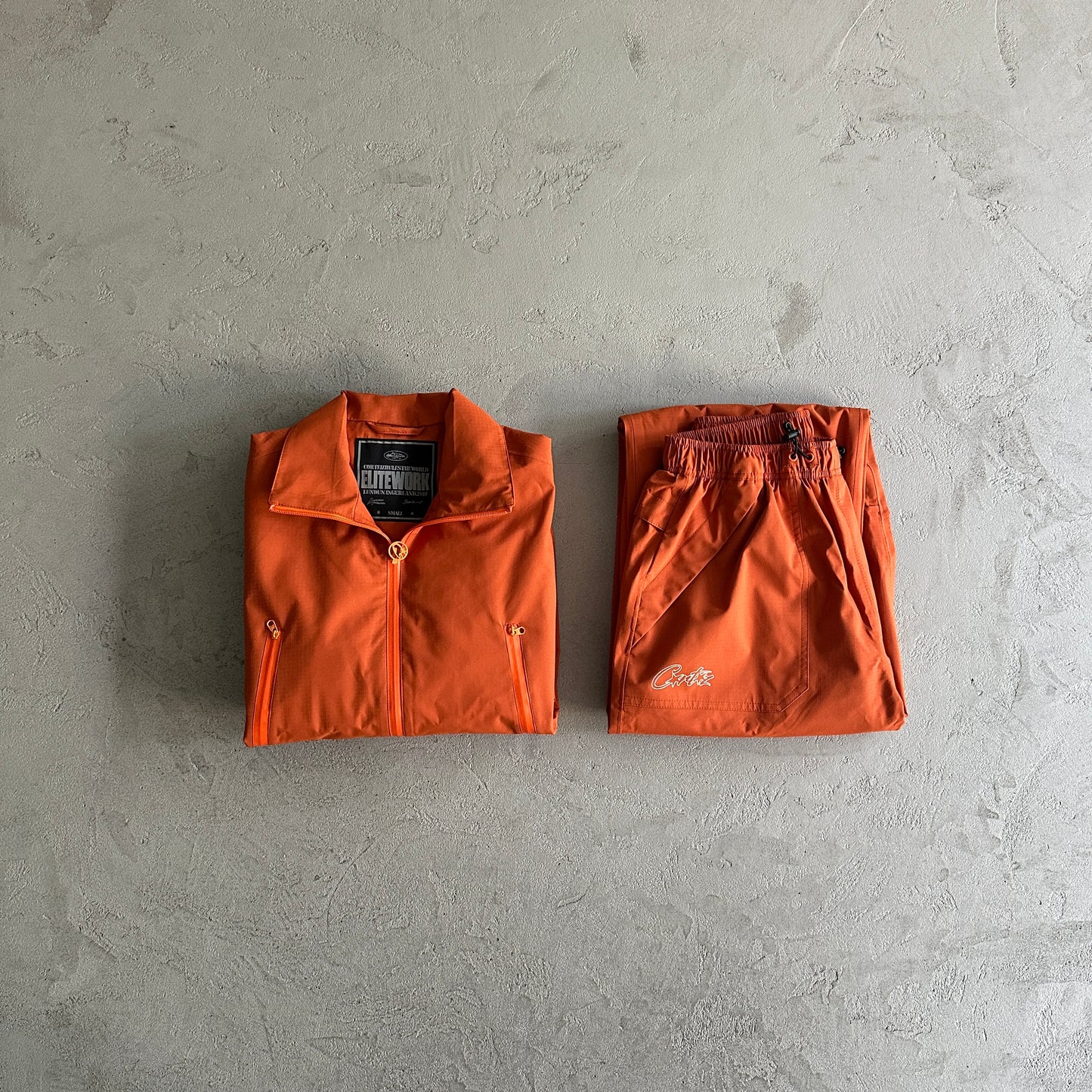 Corteiz Gutta Wasserdichter Tracksuit Burnt Orange