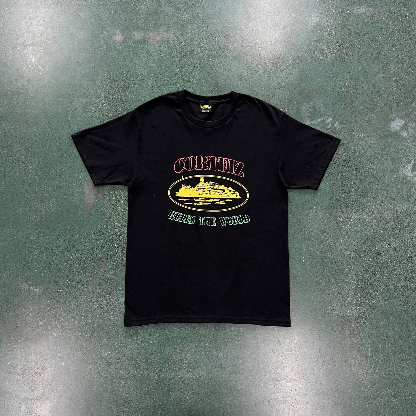 Corteiz Alcatraz T-Shirt Black