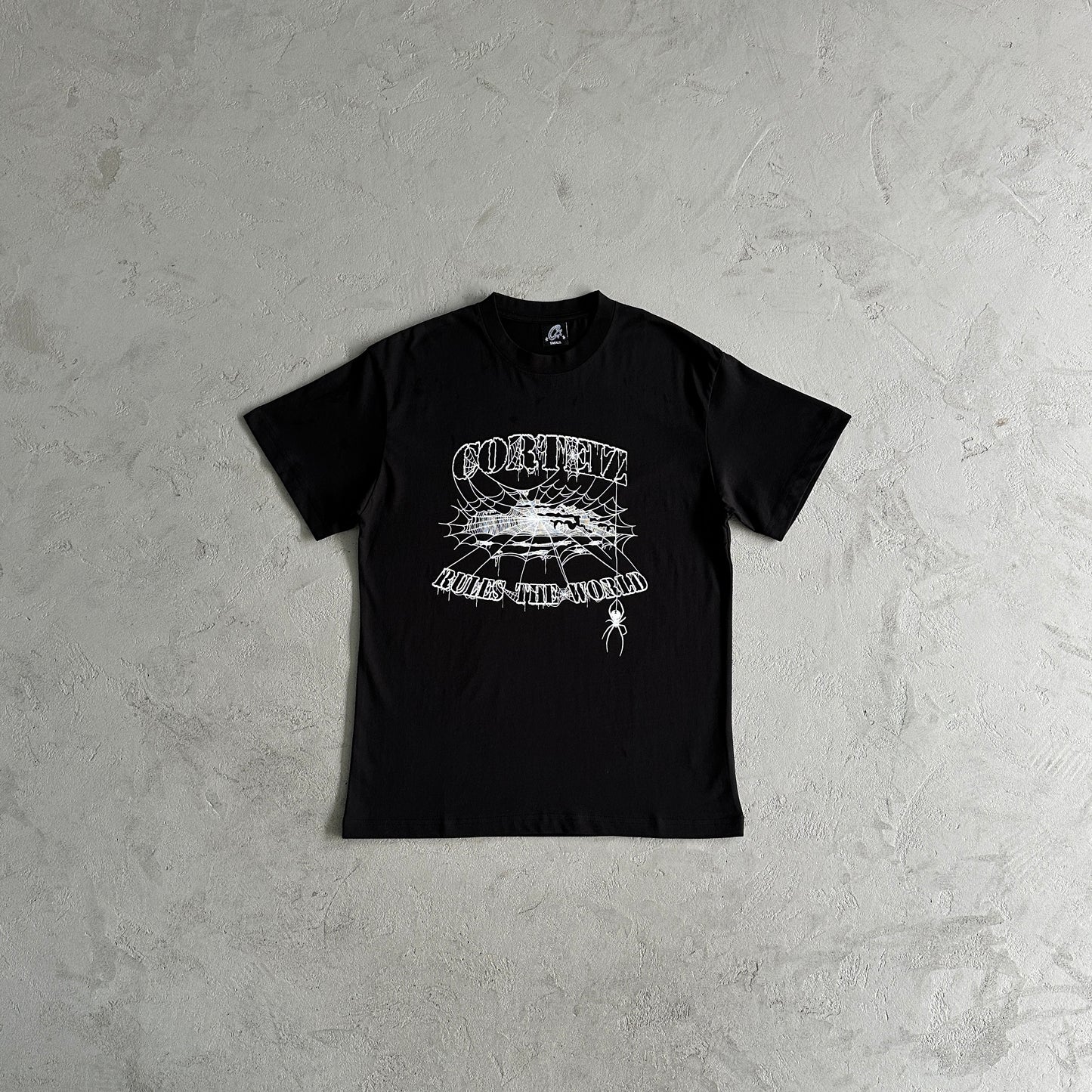 Corteiz Web Alcatraz Tee *New Blank* Black