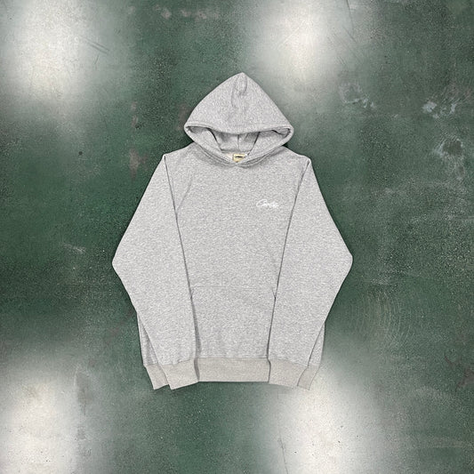 Corteiz HMP Embroidered Hoodie Grey