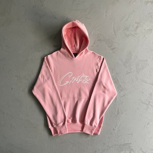 Corteiz Alcatarz Hoodie Pink