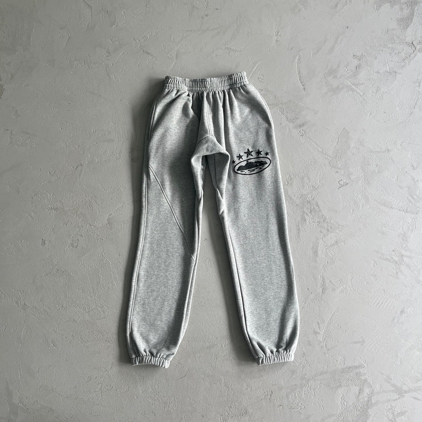 Corteiz 5 Starz Alcatraz Sweatpants Grey