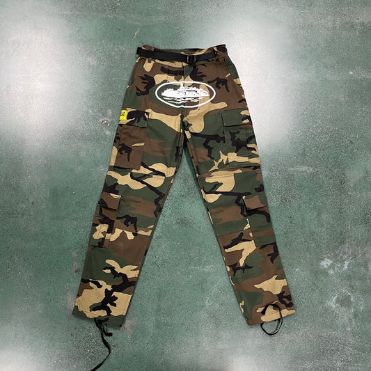 Corteiz Guerillaz* Cargo Woodland Camo