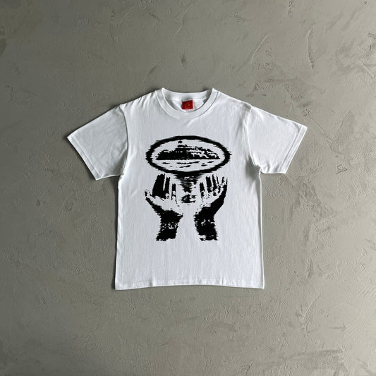 Corteiz Vortex Hands T-Shirt White