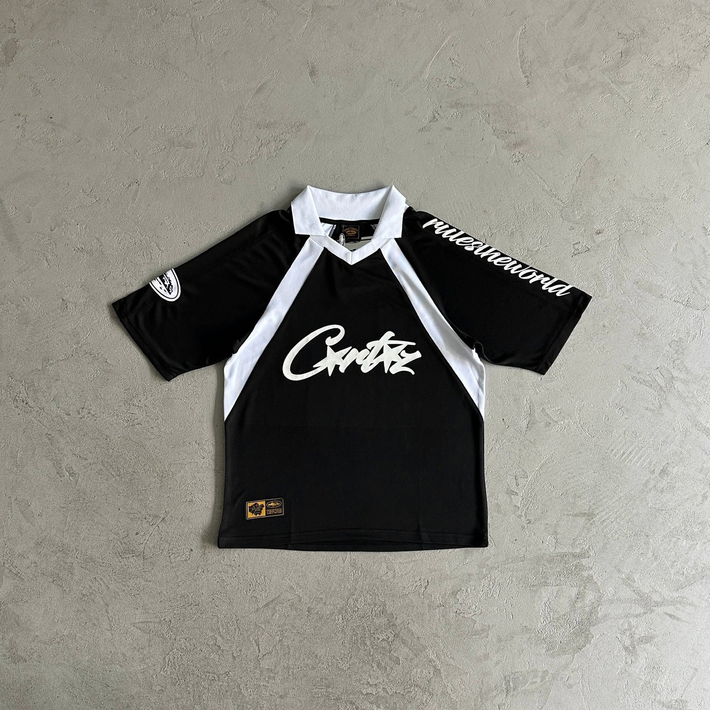 Corteiz Allstarz Football T-Shirt Black