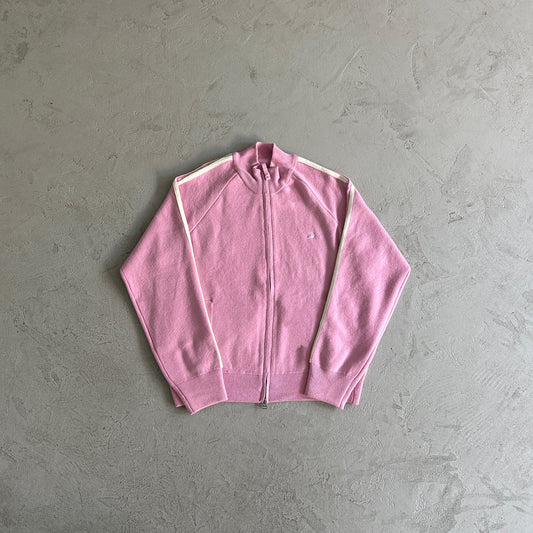 Corteiz VVS Heavy Knit  zip up fleece-Pink