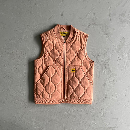 Corteiz  Guerillaz Quilted Vest - Pink