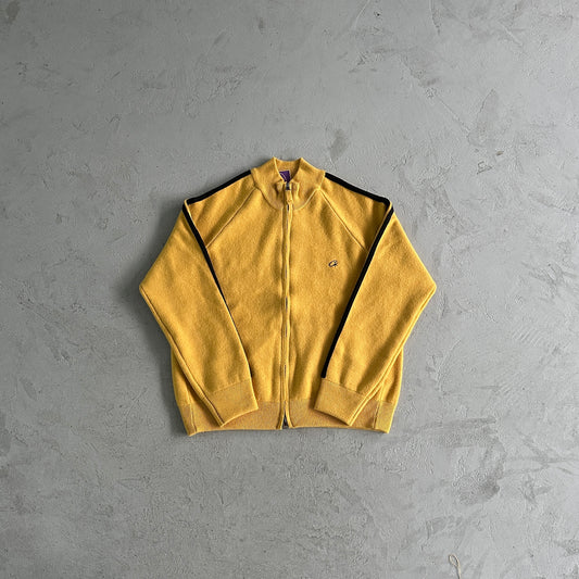 Corteiz VVS Heavy Knit  zip up fleece-Yellow