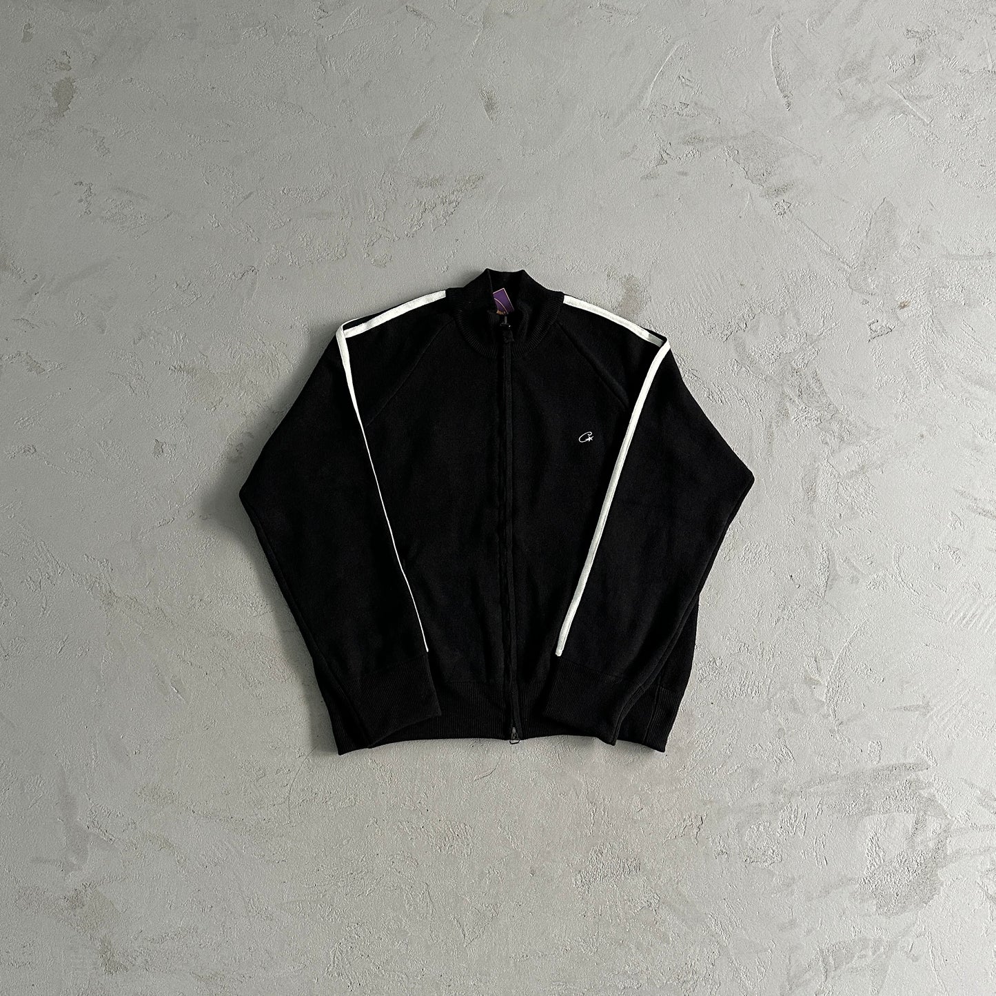 Corteiz VVS Heavy Knit zip up fleece