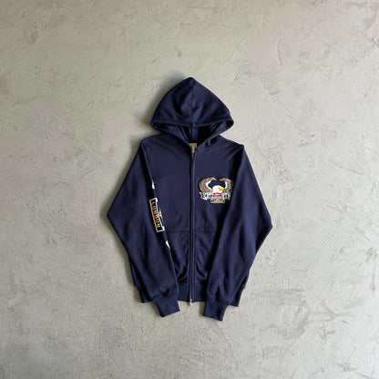 Corteiz Dipset Zip Hoodie Navy