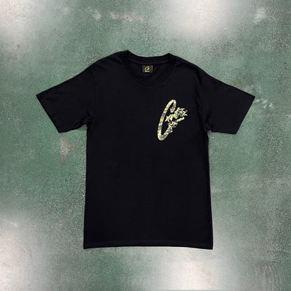 Corteiz Camo Gunslinger T-Shirt Black/Camo