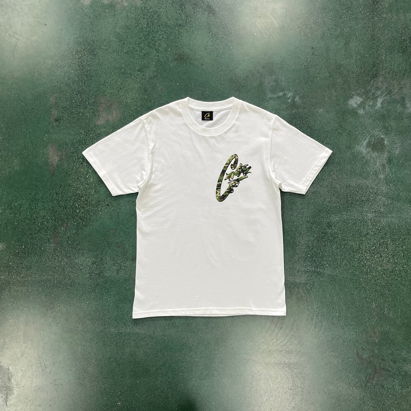 Corteiz Camo Gunslinger T-Shirt White/Camo