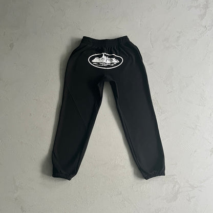 Corteiz OG Alcatraz Jogging Pants Black