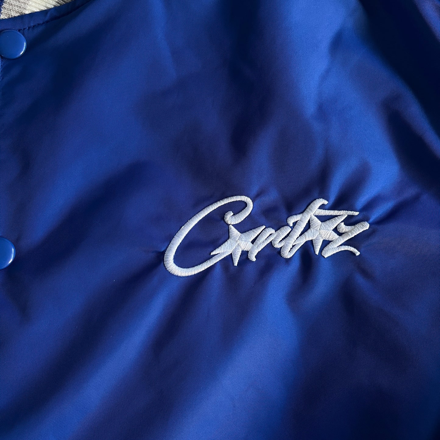 Corteiz Stadium Jacket in Blue