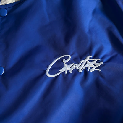 Corteiz Stadium Jacket in Blue