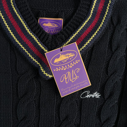 Corteiz v-neck sweater