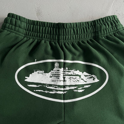 Corteiz OG Alcatraz Jogging Pants Green