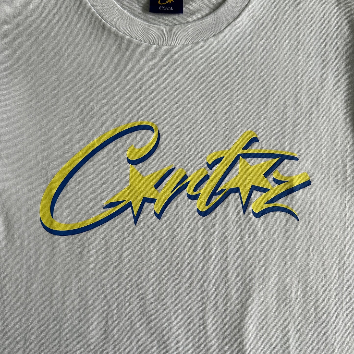 Corteiz Allstarz T-Shirt White/Yellow