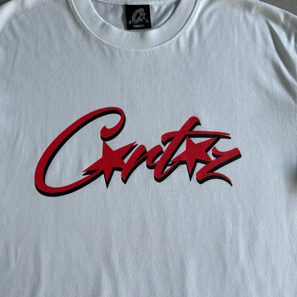 Corteiz OG Allstarz Tee White/Red