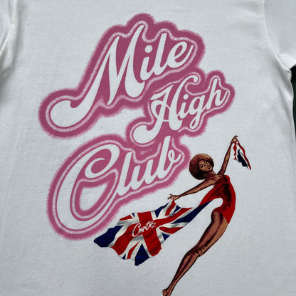 Corteiz Mile High Club T-Shirt White