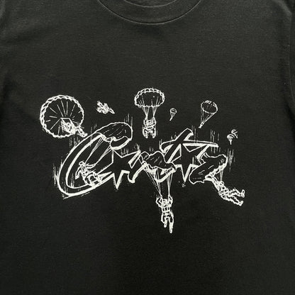 Corteiz Sky Diver  Black  T-Shirt