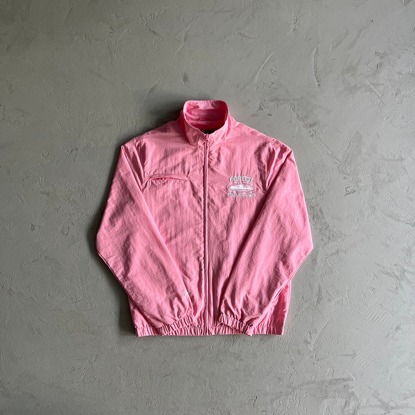 Corteiz Shuku shuku Jacket Pink