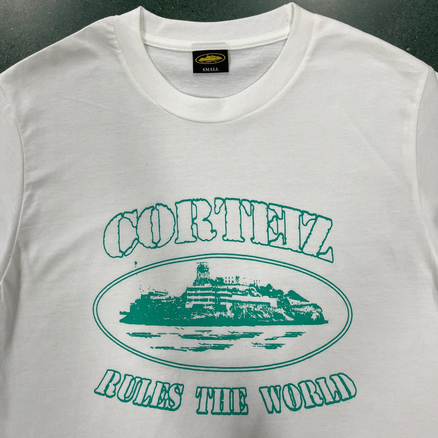 Corteiz Alcatraz T-Shirt White