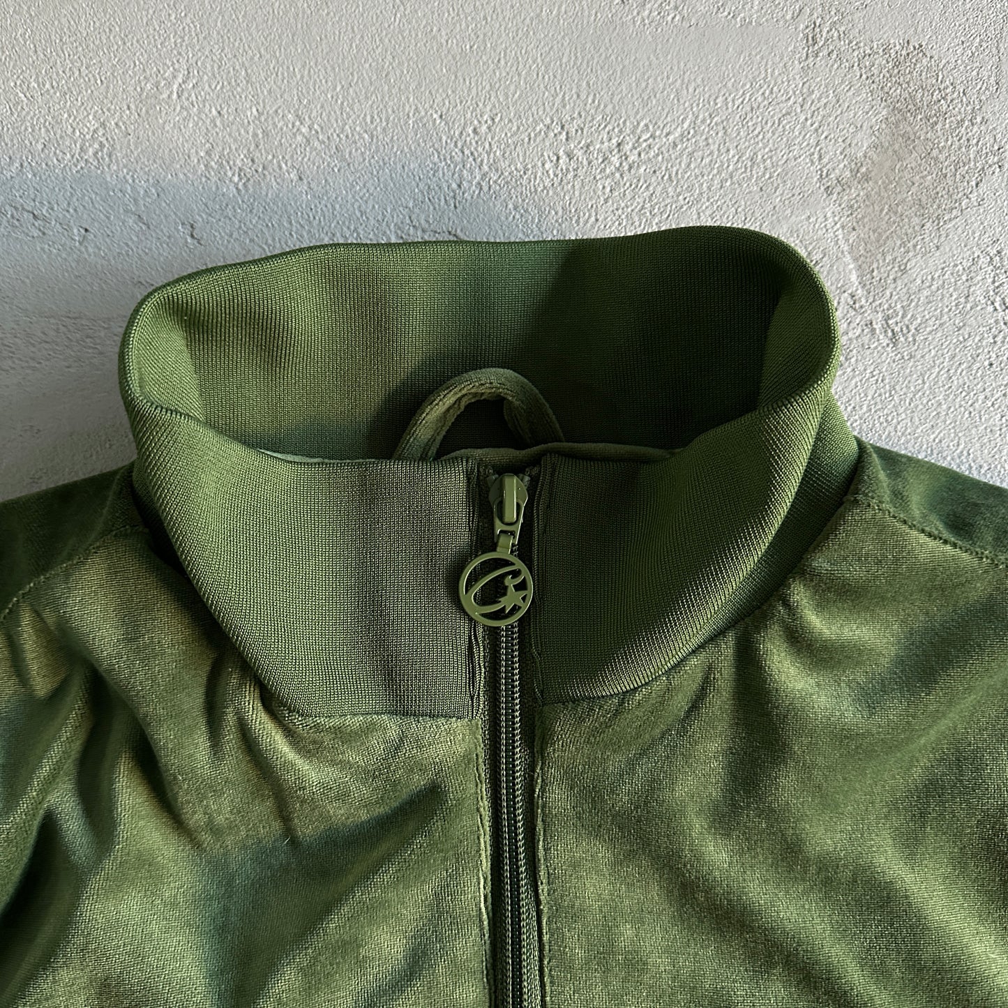 Corteiz VVS Velour Jacket Green