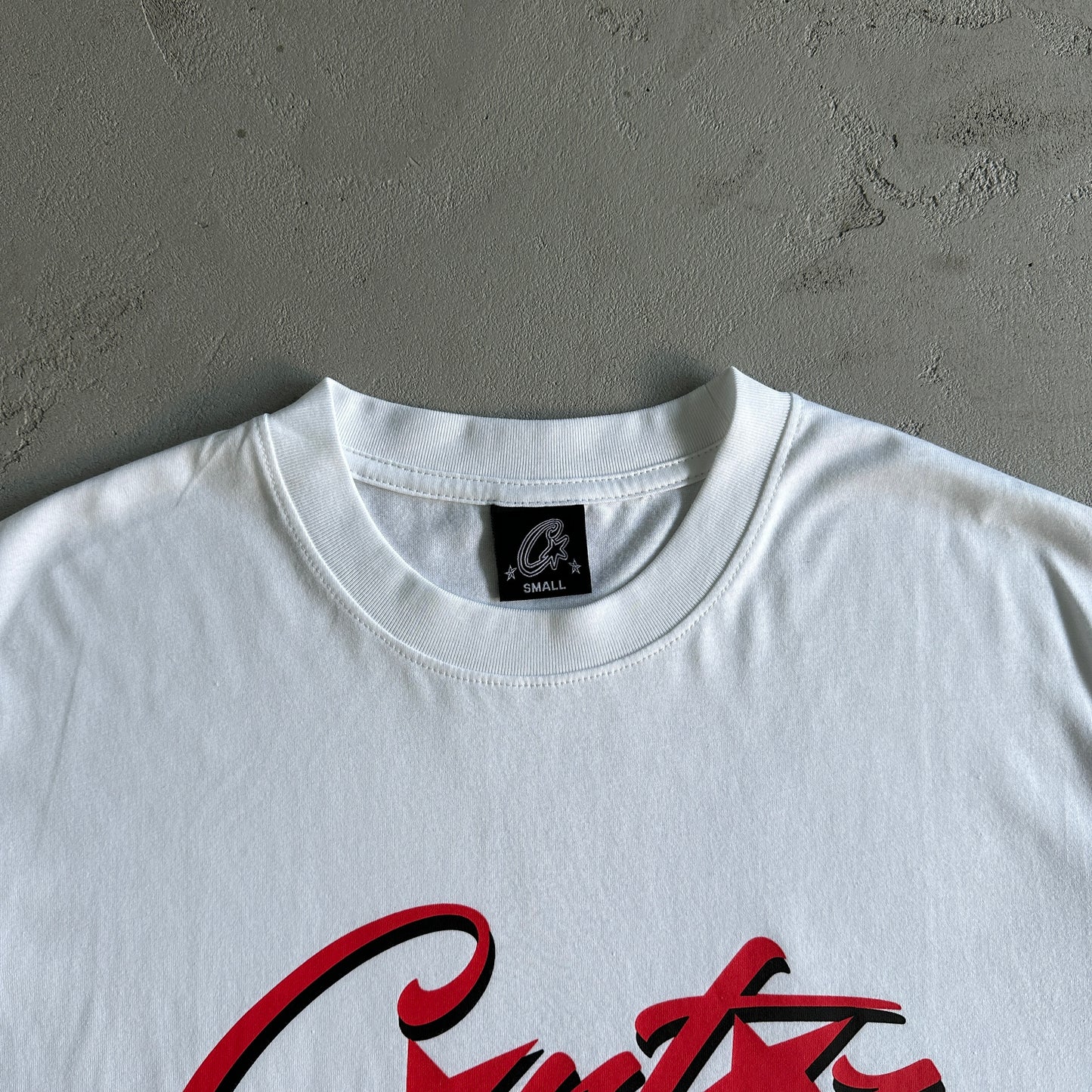 Corteiz OG Allstarz Tee White/Red