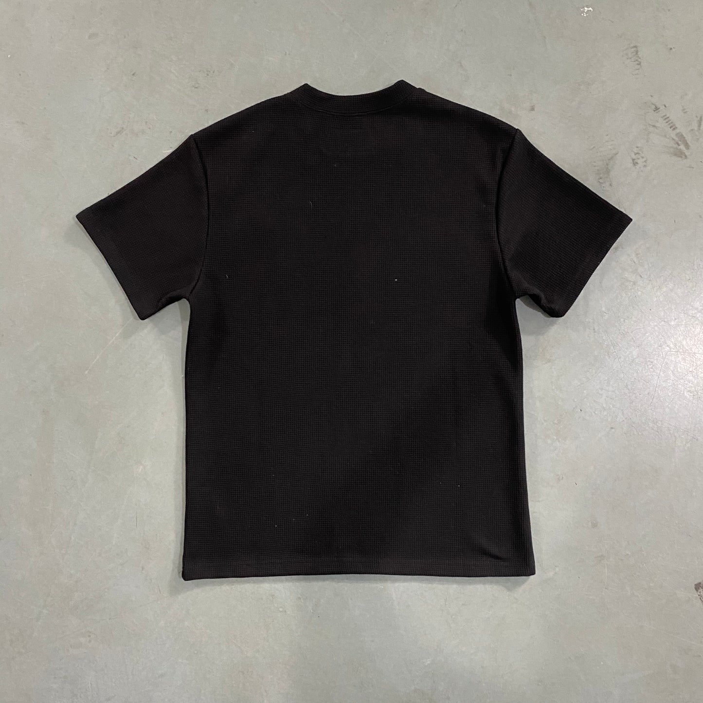 Corteiz OG  T-Shirt  Waffle Tee Black