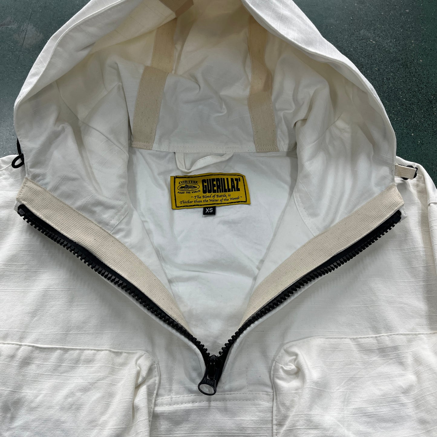 Corteiz Storm Jacket White