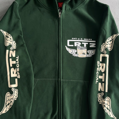 Corteiz Gasolina Tracksuit Royal Green