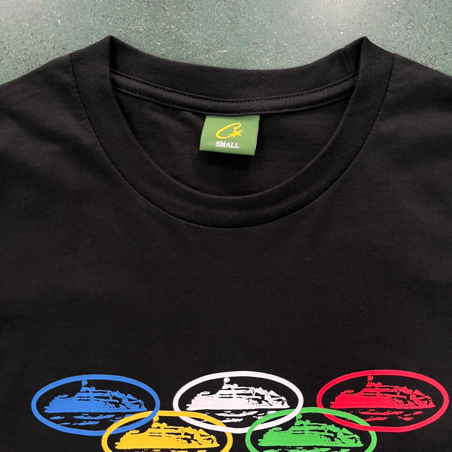 Corteiz Alcatraz Olympic T-Shirt Black