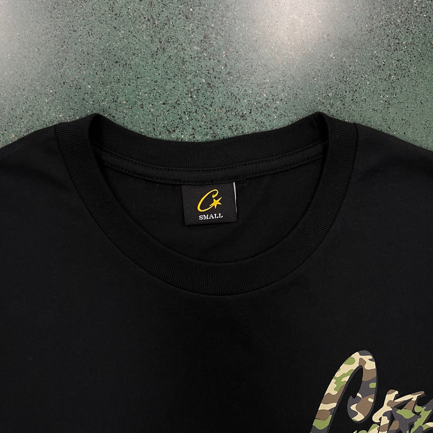 Corteiz Camo Gunslinger T-Shirt Black/Camo