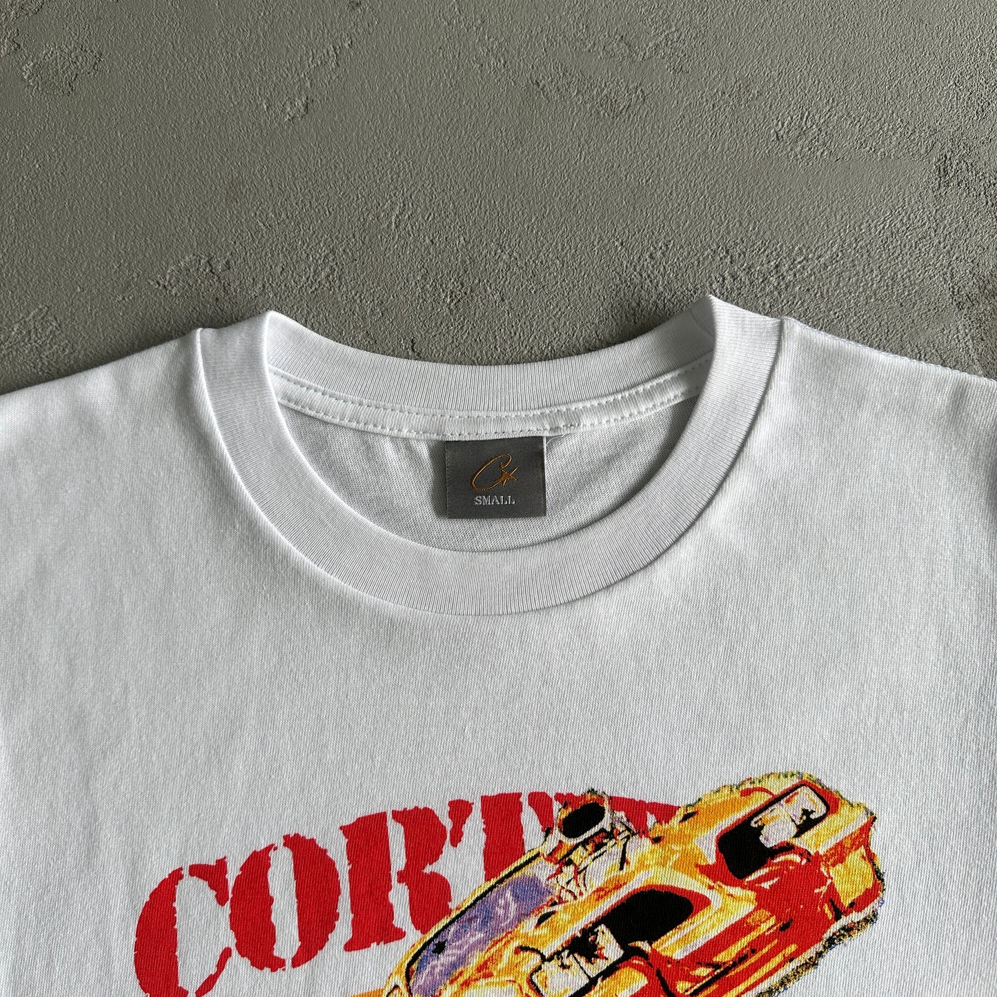 Corteiz Car Crash T-Shirt White