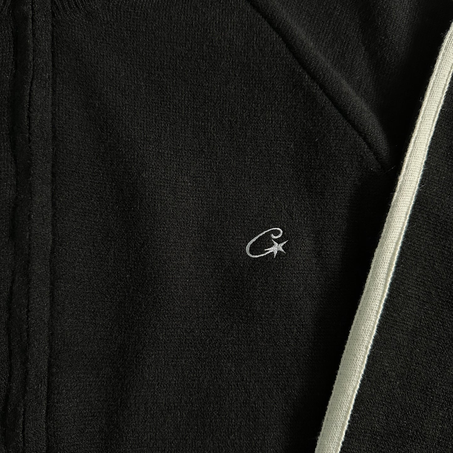 Corteiz VVS Heavy Knit zip up fleece