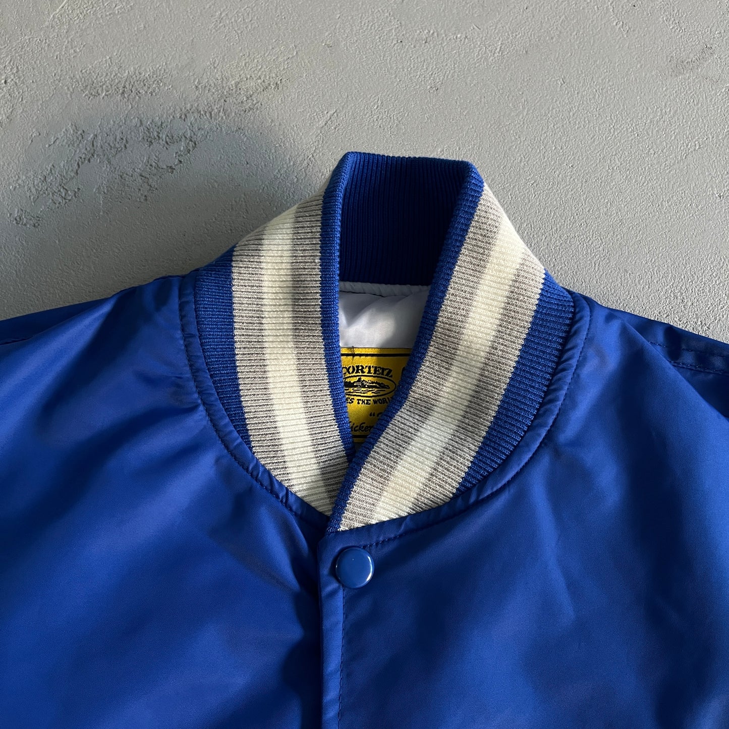 Corteiz Stadium Jacket in Blue