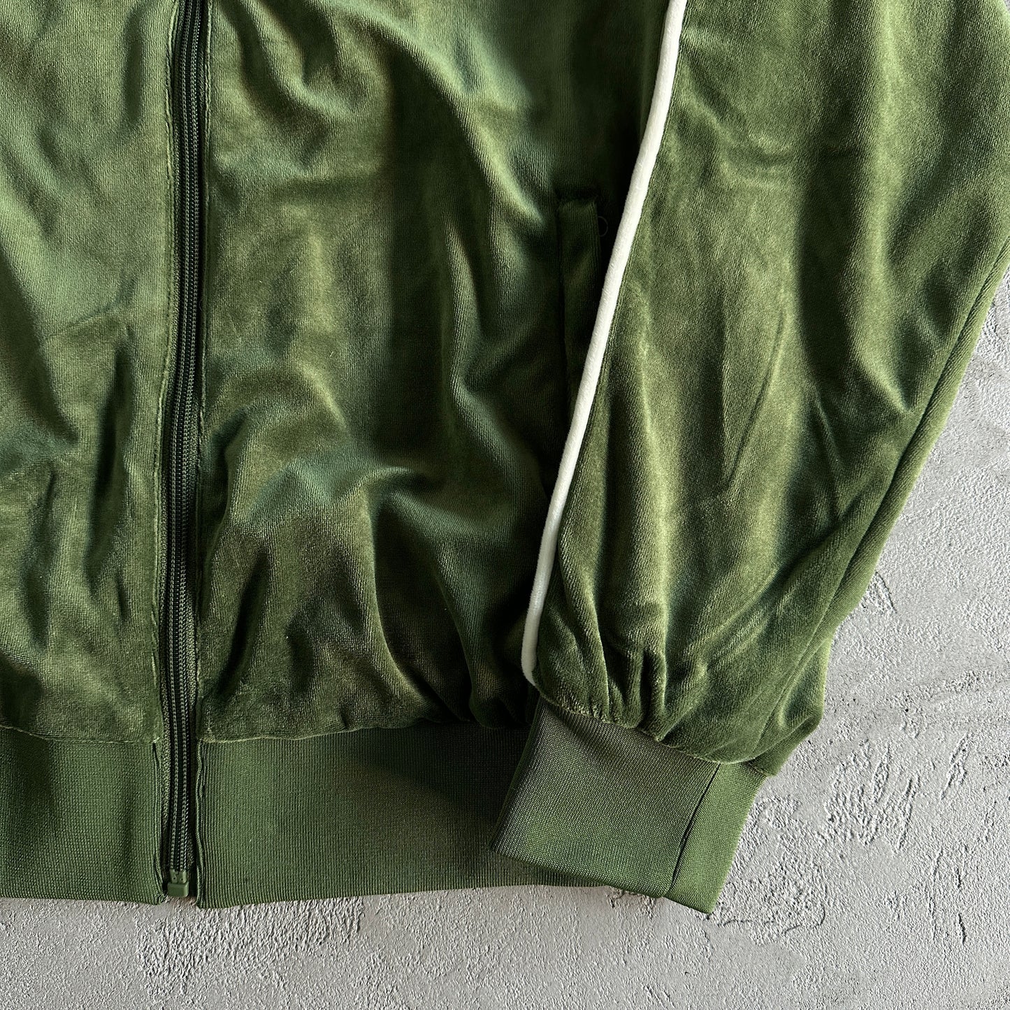 Corteiz VVS Velour Jacket Green