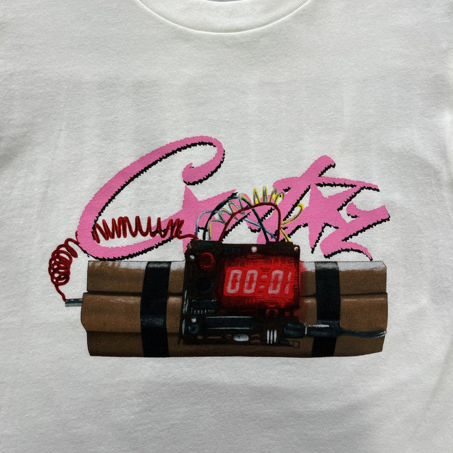 Corteiz No Time 4 Luv T-Shirt White