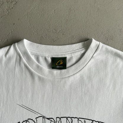 Corteiz Web Alcatraz Tee *New Blank* White