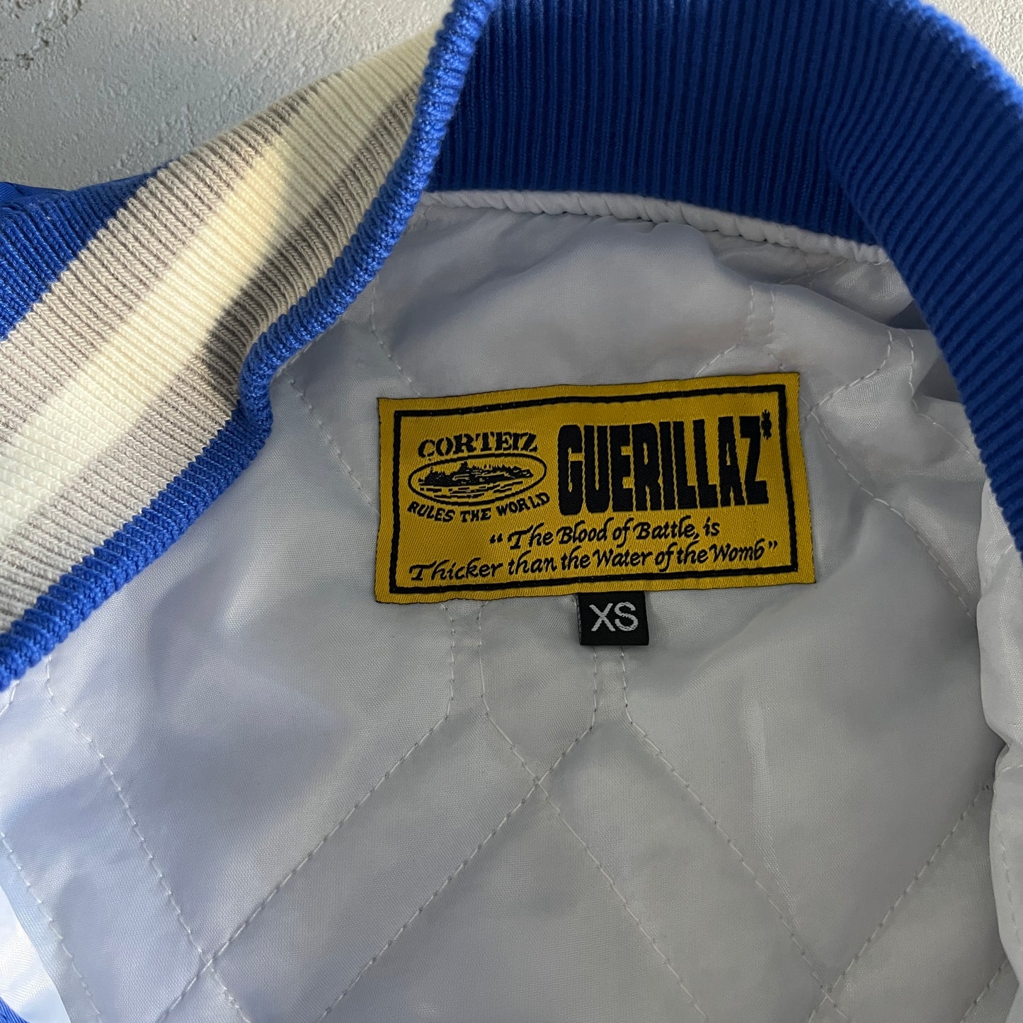 Corteiz Stadium Jacket in Blue